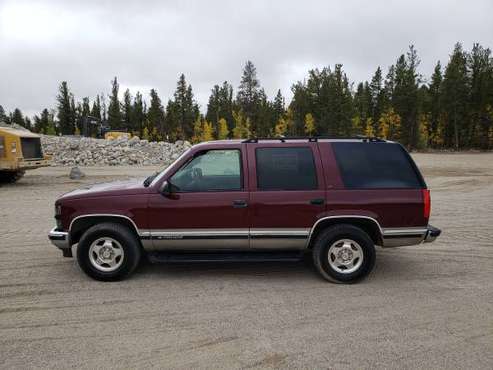 1999 Chevrolet Tahoe 4x4 for sale in Fairay, CO