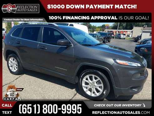 2015 Jeep Cherokee Latitude FOR ONLY 229/mo! - - by for sale in Oakdale, MN