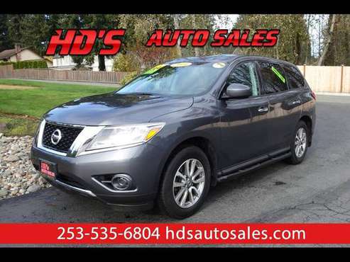 2014 Nissan Pathfinder S 4WD LOCAL 3RD ROW!!! NO ACCIDENT CARFAX!!!... for sale in PUYALLUP, WA