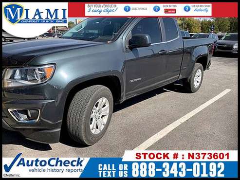 2018 Chevrolet Colorado LT 4X4 TRUCK -EZ FINANCING -LOW DOWN! - cars... for sale in Miami, OK