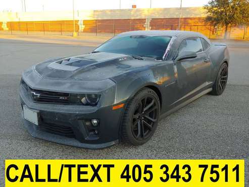 2013 CHEVROLET CAMARO ZL1 SUPER LOW MILES! RUNS/DRIVES GREAT! MUST... for sale in Norman, OK