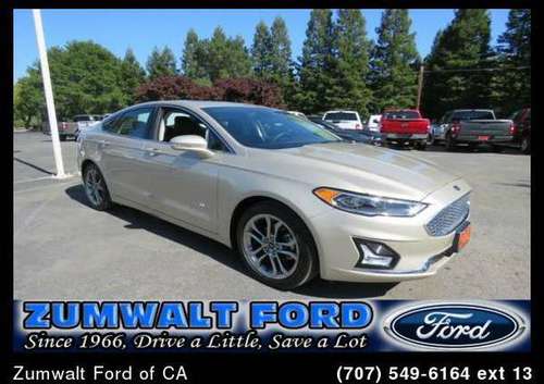 2019 Ford Fusion Hybrid Titanium - - by dealer for sale in St Helena, CA