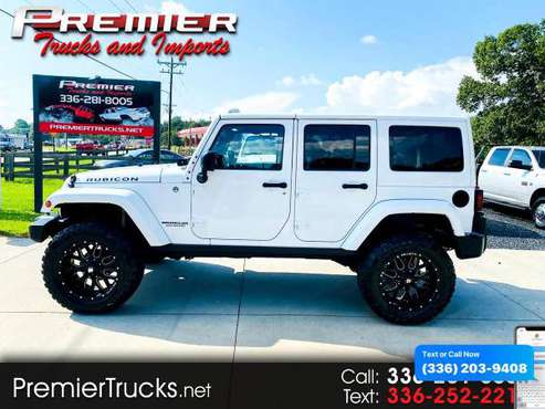 2014 Jeep Wrangler Unlimited 4WD 4dr Rubicon - cars & trucks - by... for sale in King, NC