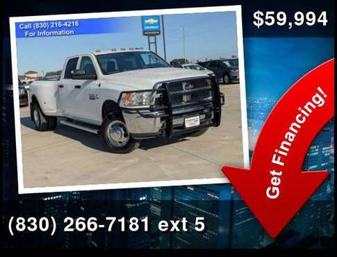 2018 Ram 3500 Tradesman - - by dealer - vehicle for sale in North Floresville, TX