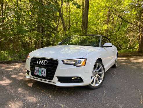 2013 Audi A5 convertible with low miles for sale in Ashland, OR