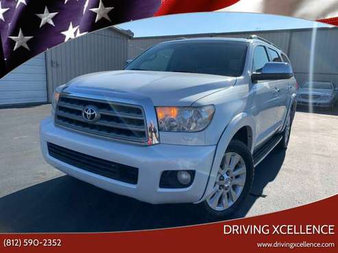 2008 Toyota Sequoia Platinum Arctic Pearl White - Finance Online ! -... for sale in Jeffersonville, KY