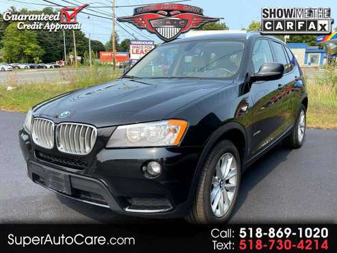 2013 BMW X3 AWD 4dr xDrive28i 100% CREDIT APPROVAL! - cars & trucks... for sale in Albany, NY