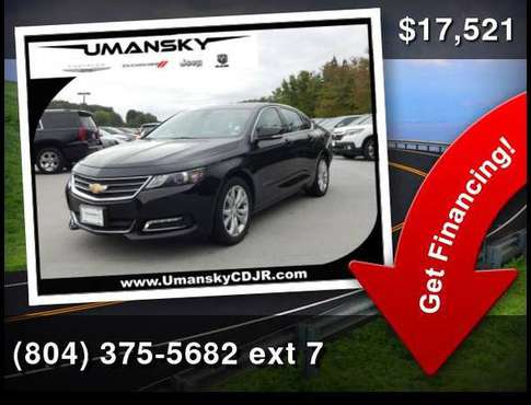 2018 Chevrolet ImpalaCa LT 1LT ** Call Our Used Car Department to... for sale in Charlotesville, VA