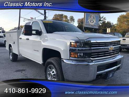 2017 Chevrolet Silverado 2500 CREW CAB W/T UTILITY 4x4 1-OWNER!!!! -... for sale in Finksburg, District Of Columbia