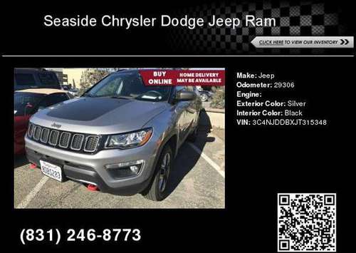 2018 Jeep Compass Trailhawk - Lower Price - cars & trucks - by... for sale in Seaside, CA