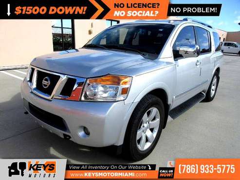 2011 Nissan Armada 4WDSL FOR ONLY $185/mo! - cars & trucks - by... for sale in Miami, FL