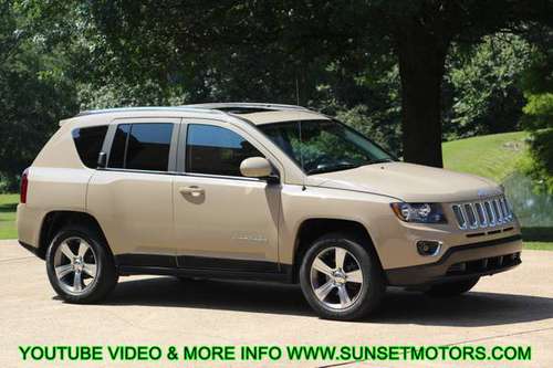 2016 JEEP COMPASS HIGH ALTITUDE HEATED LEATHER SUROOF SEE VIDEO for sale in Milan, TN