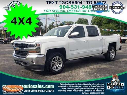 2016 Chevrolet Chevy Silverado 1500 LT The Best Vehicles at The Best for sale in Green Cove Springs, FL