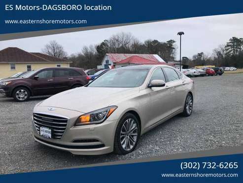 2015 Hyundai Genesis - V6 Clean Carfax, Navigation, Panorama Roof for sale in Dagsboro, DE 19939, MD