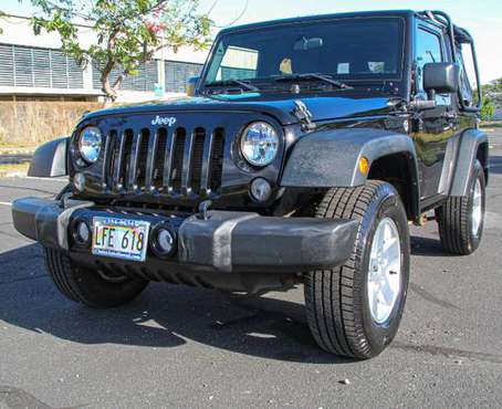 2015 Jeep Wrangler 4WD 2dr Sport Black Clearco for sale in Honolulu, HI