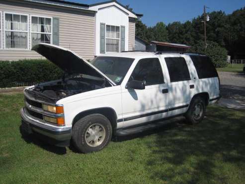 1999 Chevy Tahoe for sale - cars & trucks - by owner - vehicle... for sale in Bernice, LA