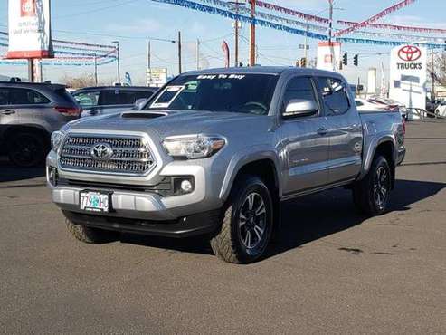 2017 Toyota Tacoma 4WD Certified Truck TRD Sport Double Cab 5 Bed V6... for sale in Medford, OR