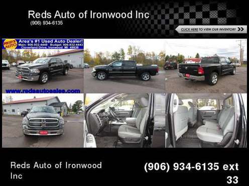 2014 RAM 1500 Big Horn 5.5 Ft Box - cars & trucks - by dealer -... for sale in Ironwood, WI