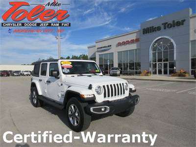 2019 Jeep Wrangler Unlimited Sahara-Certified-Warranty(Stk#p2602) for sale in Morehead City, NC