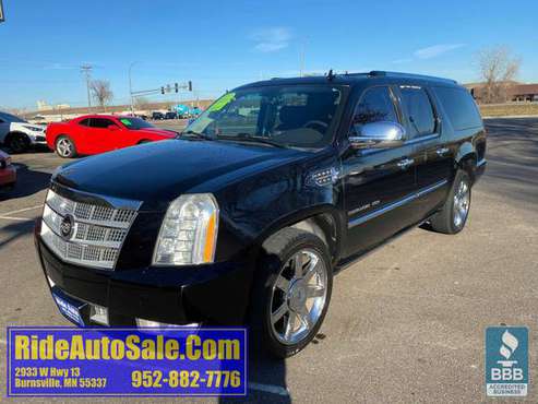 2010 Cadillac Escalade ESV Platinum Extended AWD 6.2 V8 ALL OPTIONS... for sale in Burnsville, MN