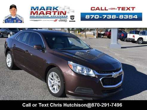 2015 Chevrolet Malibu - Down Payment As Low As $99 - cars & trucks -... for sale in Melbourne, AR