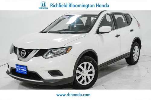 2016 *Nissan* *Rogue* *AWD 4dr S* Glacier White - cars & trucks - by... for sale in Richfield, MN
