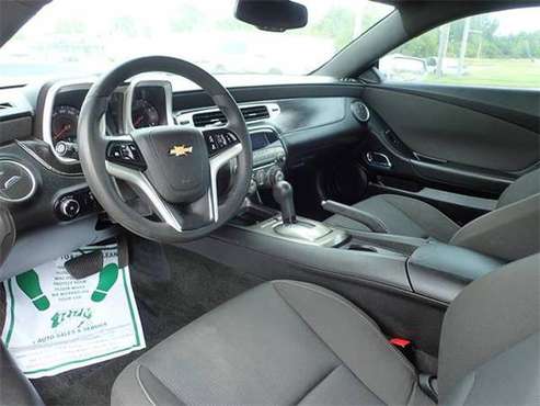 2012 Chevrolet Camaro coupe LT 2dr Coupe w/1LT - Silver for sale in Lansing, MI