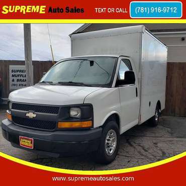 2011 CHEVROLET EXPRESS 3500 10FT. BOX COMMERCIAL CUTAWAY RWD 3500... for sale in Abington, NH