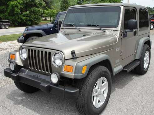 2004 WRANGLER X stk 1818 - - by dealer - vehicle for sale in Athens, AL