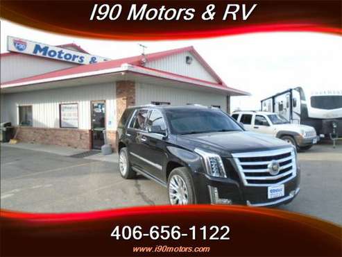 2015 Cadillac Escalade Premium - cars & trucks - by dealer - vehicle... for sale in Billings, MT