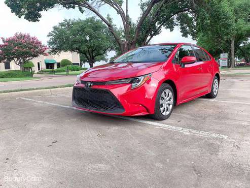 2020 Toyata Corolla le - cars & trucks - by owner - vehicle... for sale in Dallas, TX