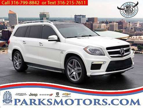 2014 Mercedes-Benz GL-Class GL 63 AMG suv White - cars & trucks - by... for sale in Augusta, KS