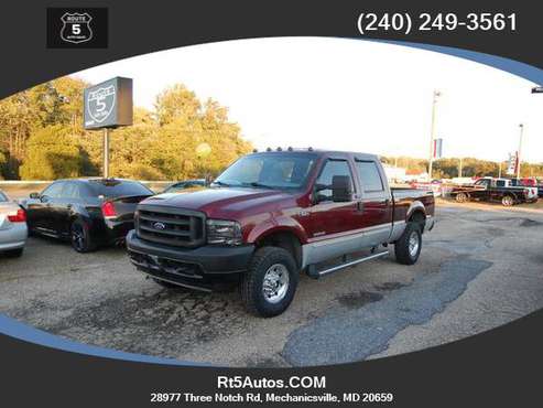 2004 Ford F250 Super Duty Crew Cab - Financing Available! for sale in Mechanicsville, MD