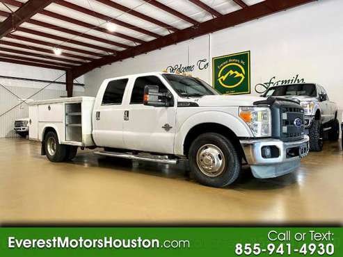 2013 Ford F-350 F350 F 350 SD XL CREW CAB UTILITY BED 4X2 DIESEL DRW for sale in Houston, TX