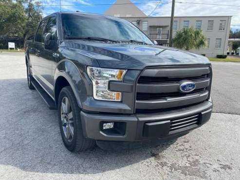 2015 Ford F-150 F150 F 150 Lariat 4x2 4dr SuperCrew 5.5 ft. SB 100%... for sale in TAMPA, FL