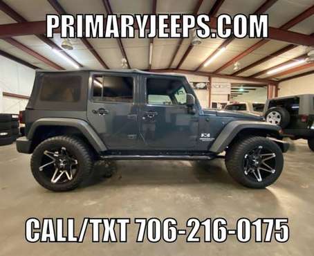 2008 Jeep Wrangler Unlimited IN HOUSE FINANCE - FREE SHIPPING - cars... for sale in DAWSONVILLE, GA