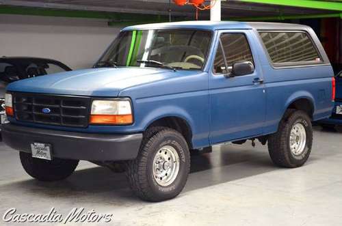 1996 Ford Bronco Eddie Bauer 4x4 4WD - cars & trucks - by dealer -... for sale in Portland, OR