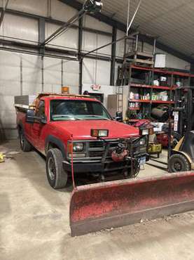 1998 GMC 3500 dump truck w/plow - cars & trucks - by owner - vehicle... for sale in Hastings, MN