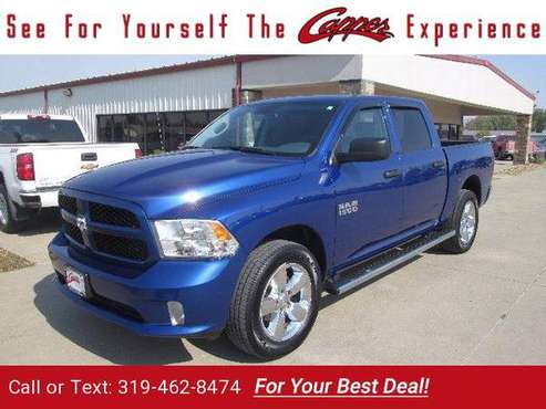 2018 Ram 1500 Express pickup Blue - cars & trucks - by dealer -... for sale in Marengo, IA