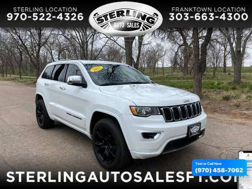 2017 Jeep Grand Cherokee Limited 4x4 - CALL/TEXT TODAY! - cars & for sale in Sterling, CO