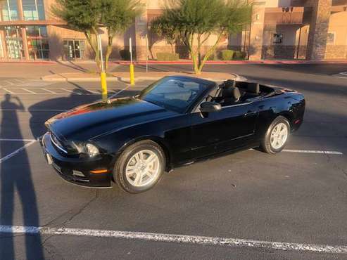 2013 Ford Mustang Convertible - cars & trucks - by owner - vehicle... for sale in Tempe, AZ