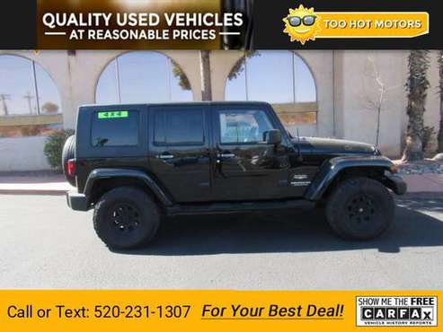2008 Jeep Wrangler Unlimited Sahara suv Black - - by for sale in Tucson, AZ