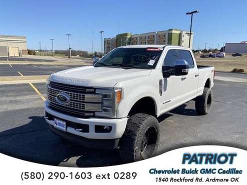 2019 Ford F-250SD Platinum - truck - - by dealer for sale in Ardmore, OK