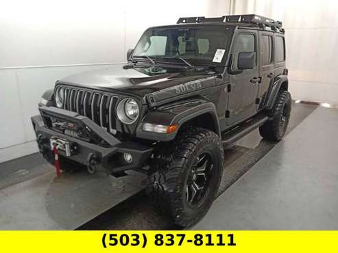 2020 Jeep Wrangler 4x4 4WD Unlimited Sahara SUV - - by for sale in Wilsonville, OR