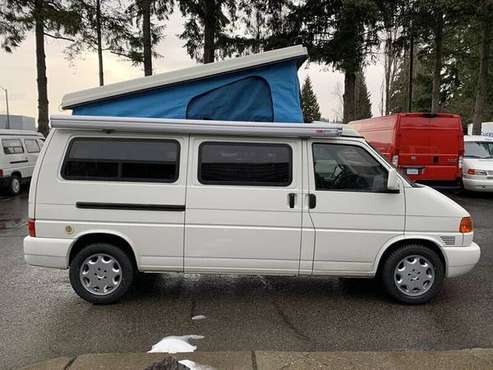 97 Eurovan Camper only 94k miles Upgraded by Poptop World - Warrant for sale in Kirkland, WA