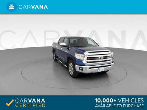 2014 Toyota Tundra CrewMax 1794 Edition Pickup 4D 5 1/2 ft pickup Blue for sale in Atlanta, TN