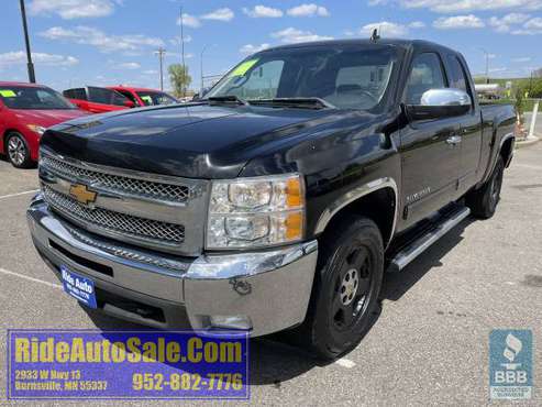2013 Chevy Chevrolet Silverado LT 1500 Extended cab 4dr 4x4 Z71 5 3 for sale in Burnsville, MN