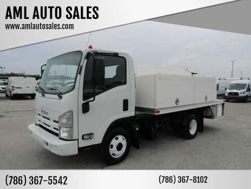 2011 Isuzu NPR-HD Aluminum Flat Bed Pest Control Utility Truck C for sale in Opa-Locka, FL