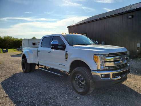 2017 FORD F350 LARIAT 4X4 CCLB DUALLY 6.7 POWERSTROKE LIFTED SOUTHERN for sale in BLISSFIELD MI, MI