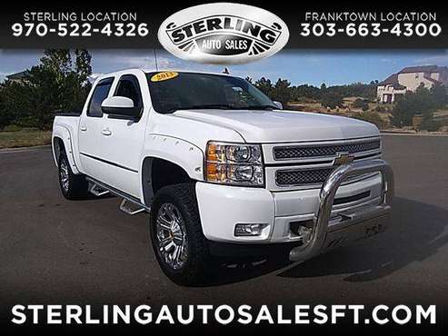 2013 Chevrolet Chevy Silverado 1500 LTZ Crew Cab 4WD - CALL/TEXT... for sale in Sterling, CO